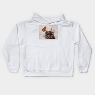 Curious cat Kids Hoodie